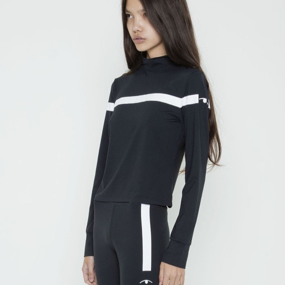 Isabella Rose Taylor Line up turtle neck top